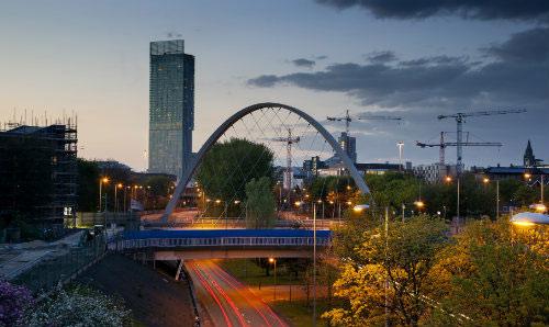 Manchester skyline